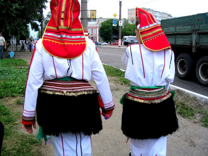 Мордовский народный костюм эрзя