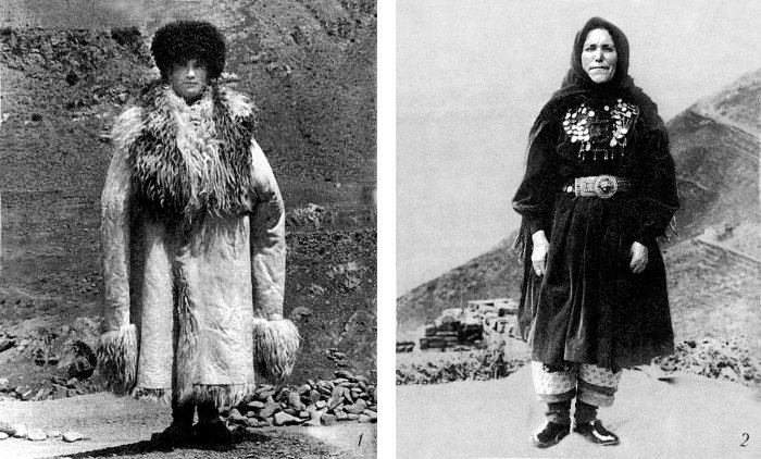 Национальная одежда народов Дагестана рутульцы