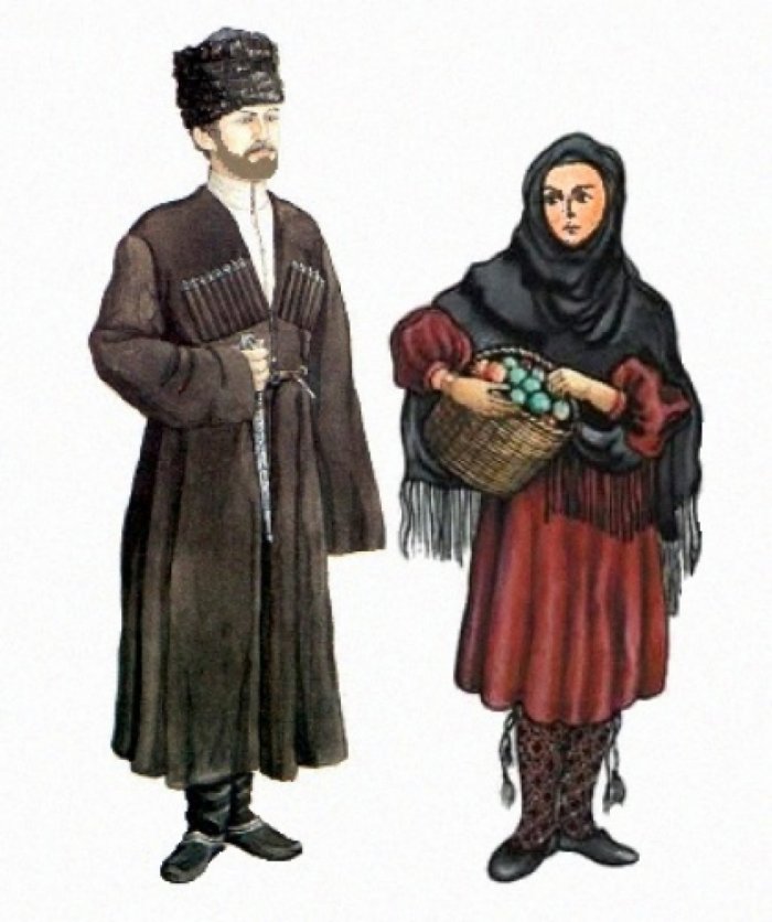 Нац костюм лезгин