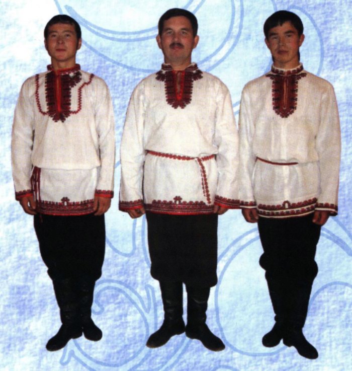 Марийский национальный костюм мужской