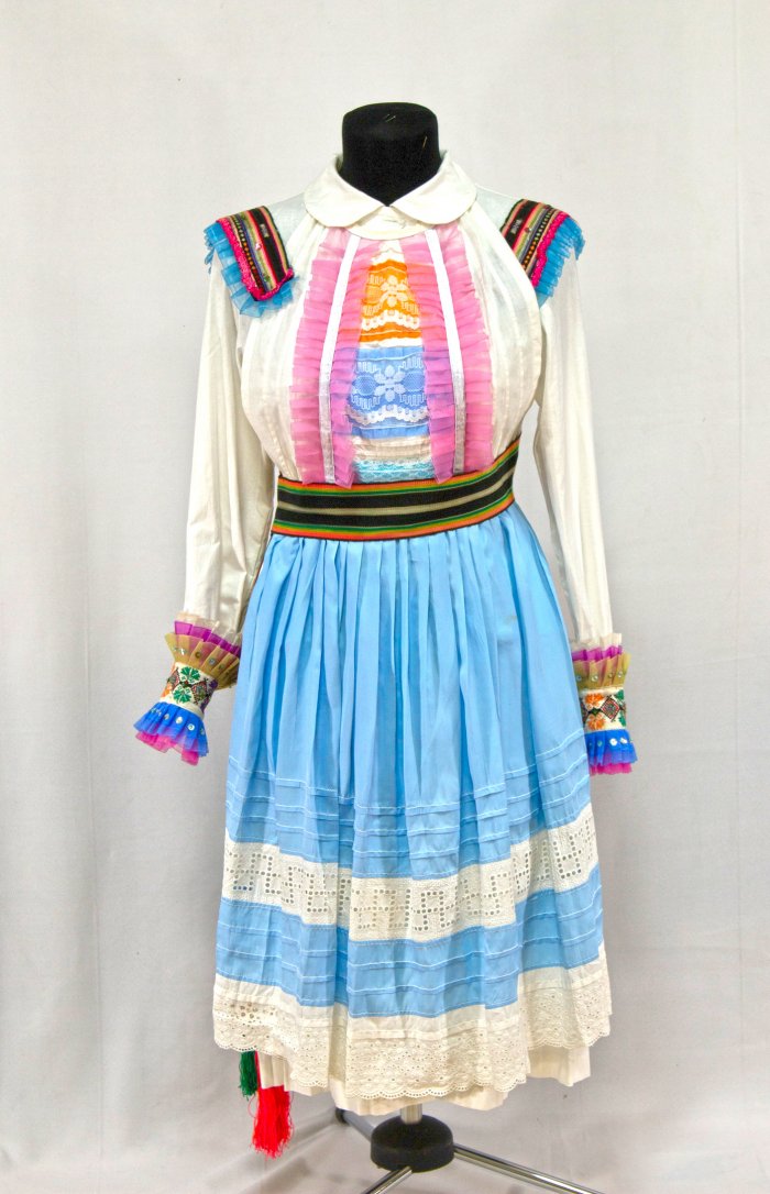 Марийский наряд луговых марийцев