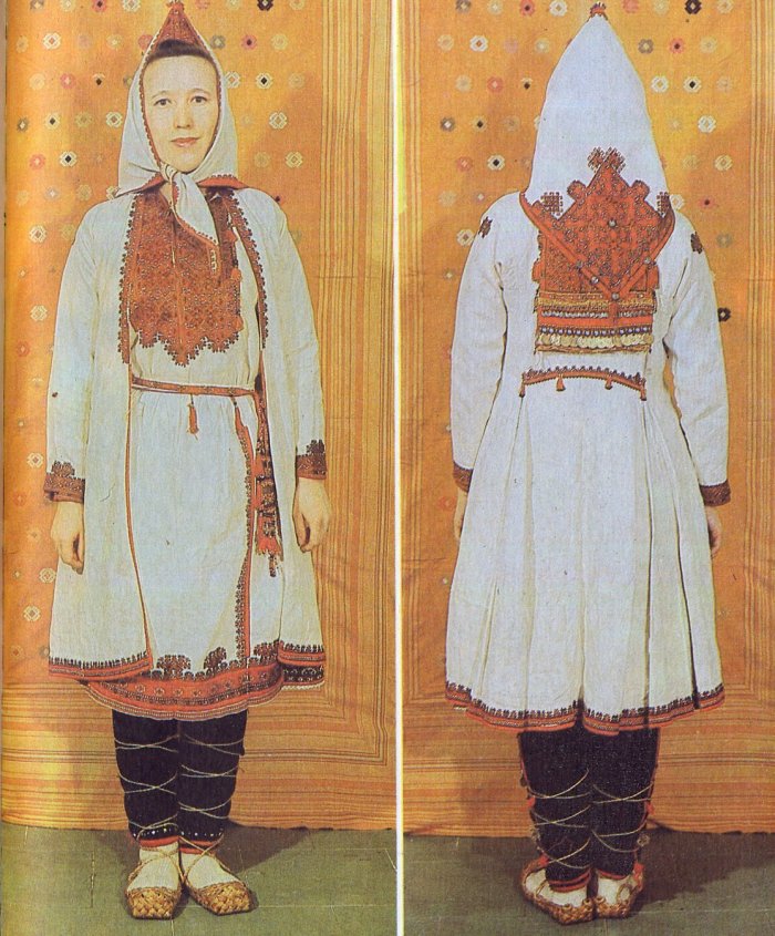 Марийские национальные костюмы луговых марийцев