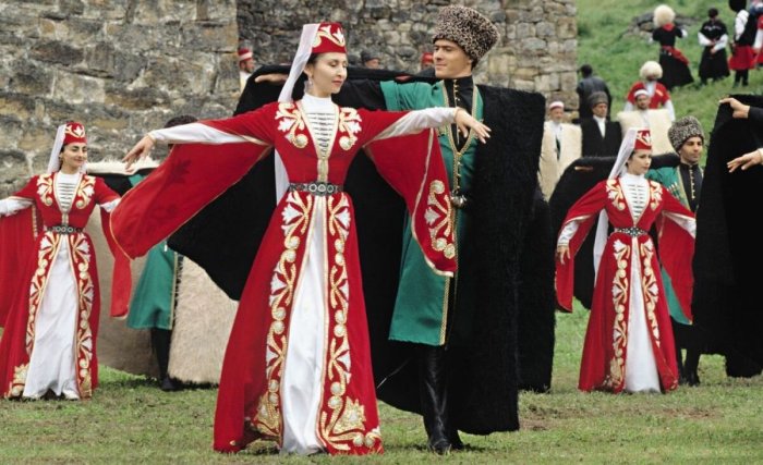 Национальные костюмы народов России осетинский