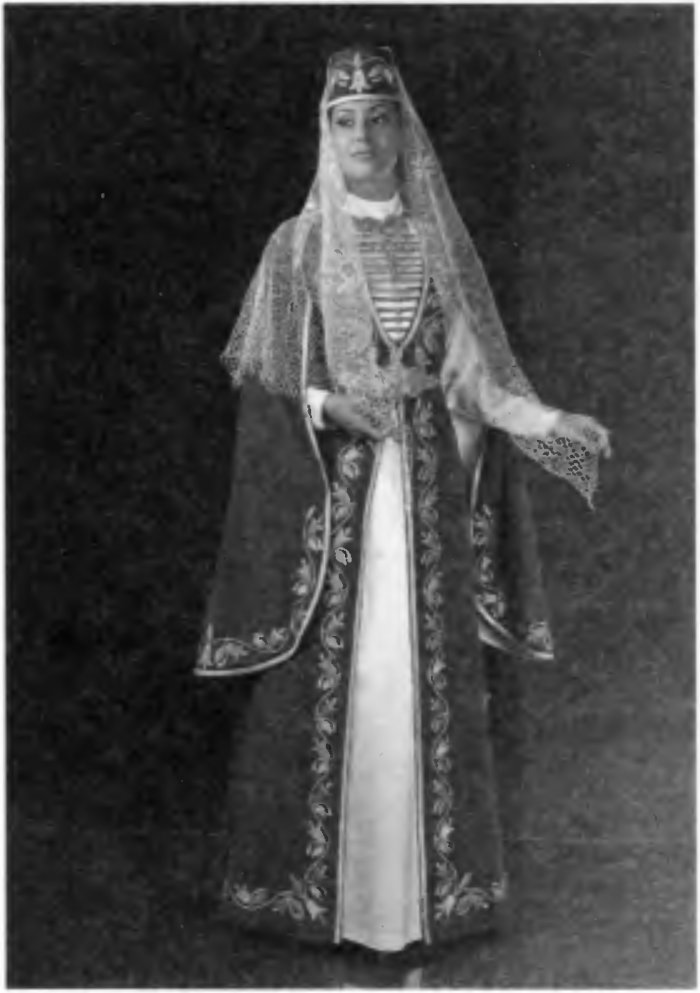 Национальный костюм осетинцев