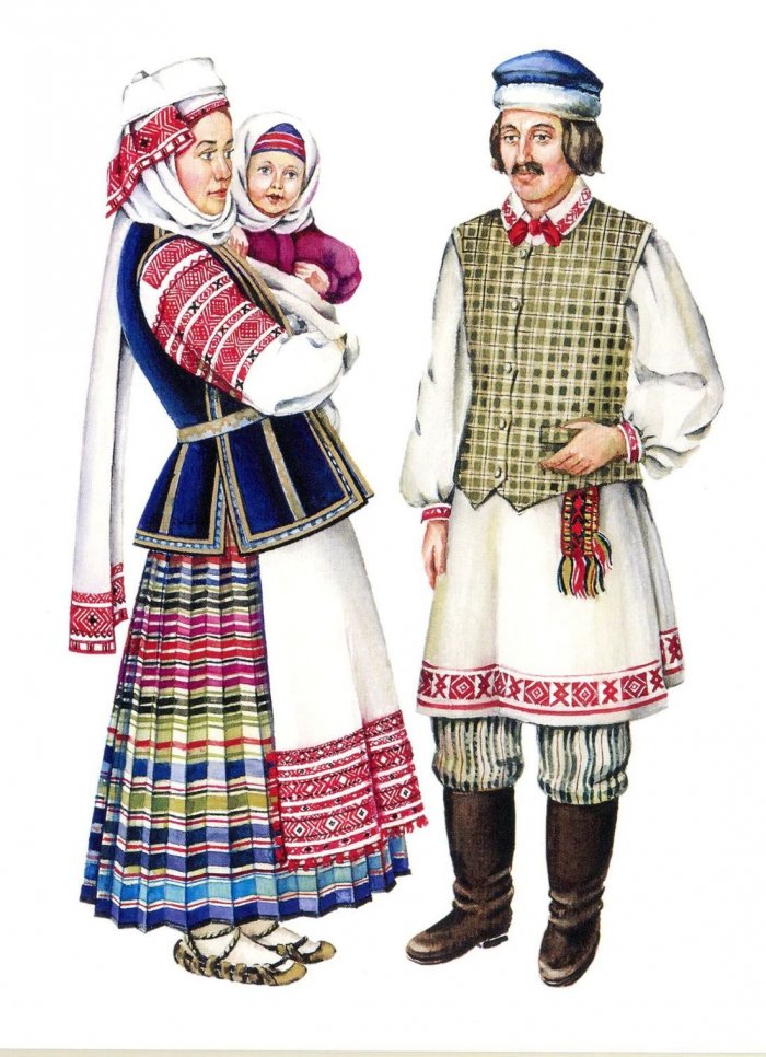 Национальная одежда Белоруссии