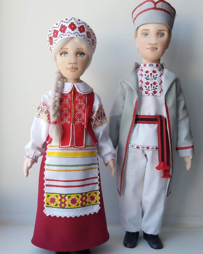 Полесский национальный костюм