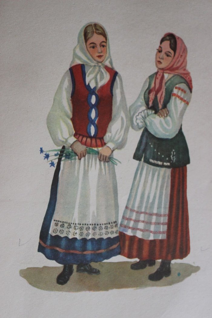 Белорусские костюмы женские