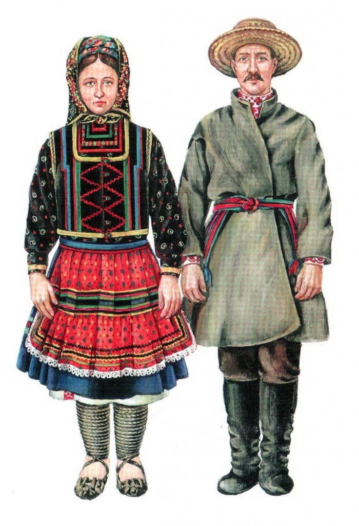 Белорусский народный костюм женский
