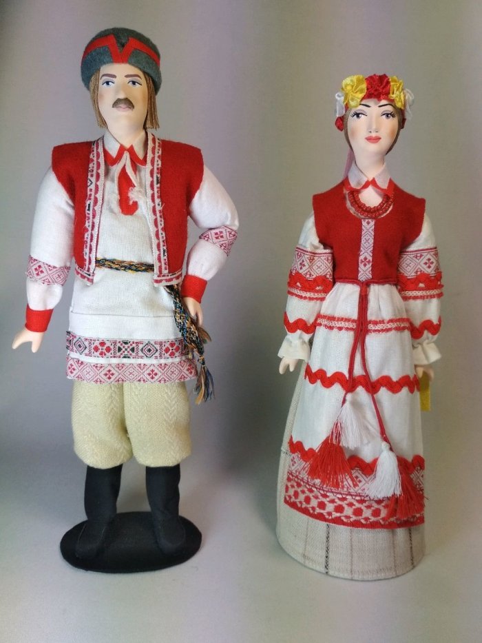 Брагинский Строй белорусский народный костюм