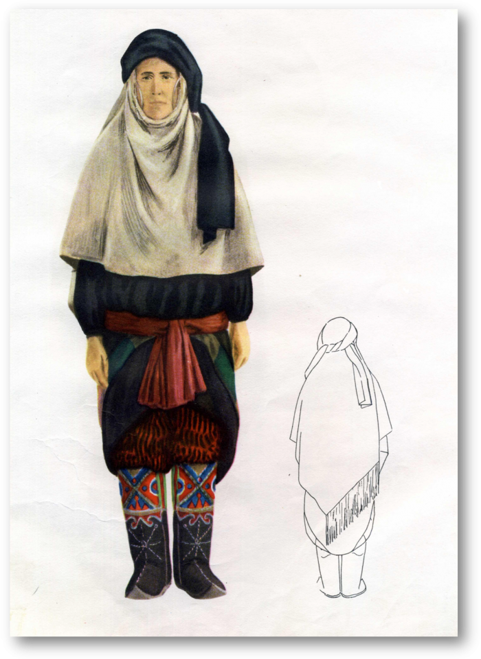 Одежда горянок Дагестана