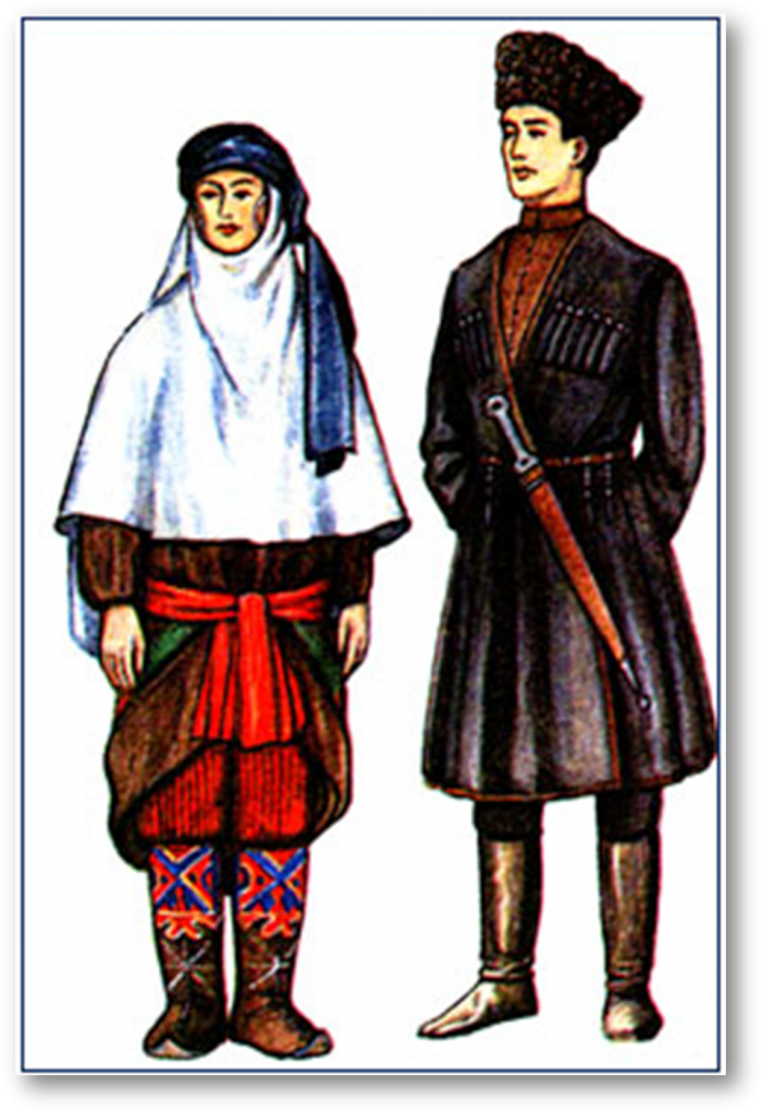 Традиционная одежда Дагестана аварцев