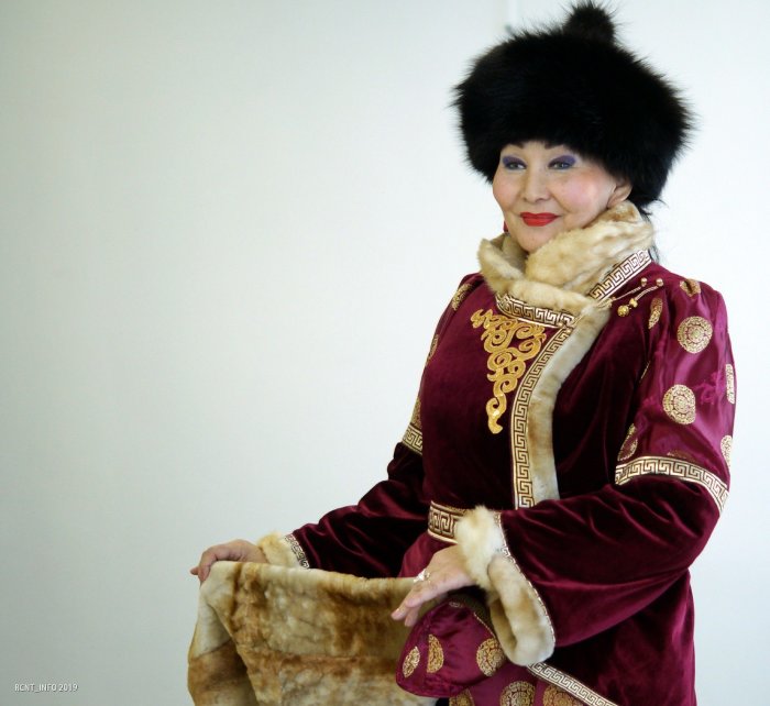 Бурятская зимняя Национальная одежда