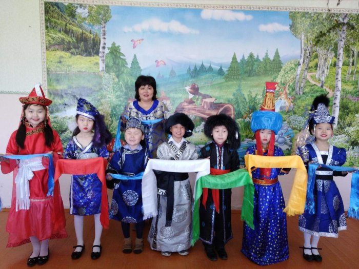 Костюм селенгинских бурят