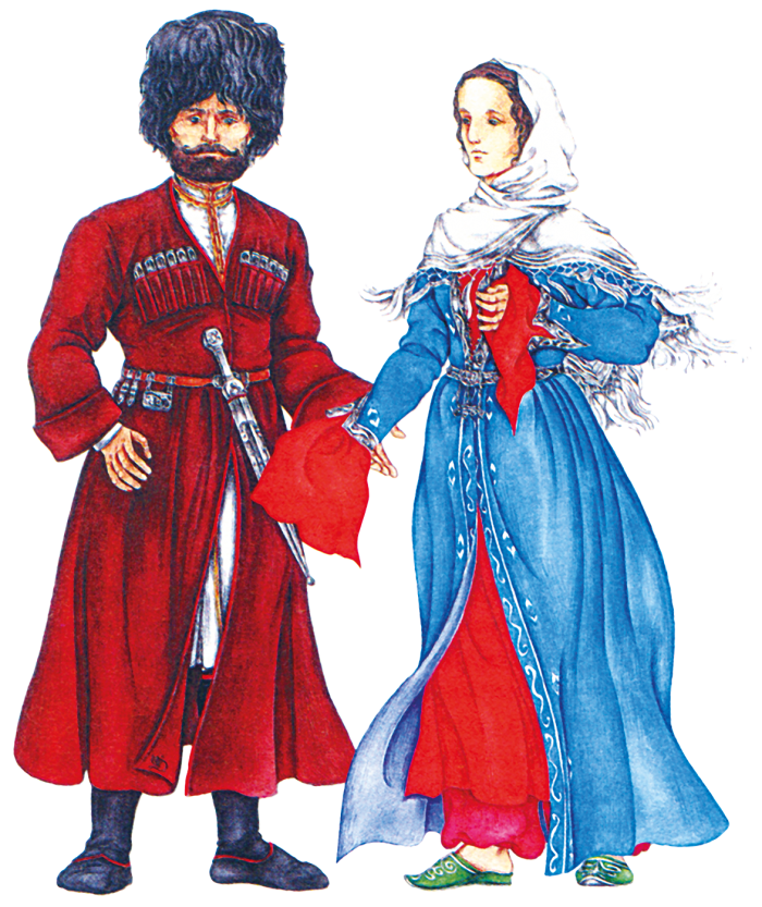 Национальный костюм народов Северного Кавказа