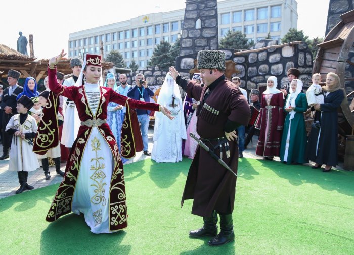 Народы Кавказа костюмы ингуши