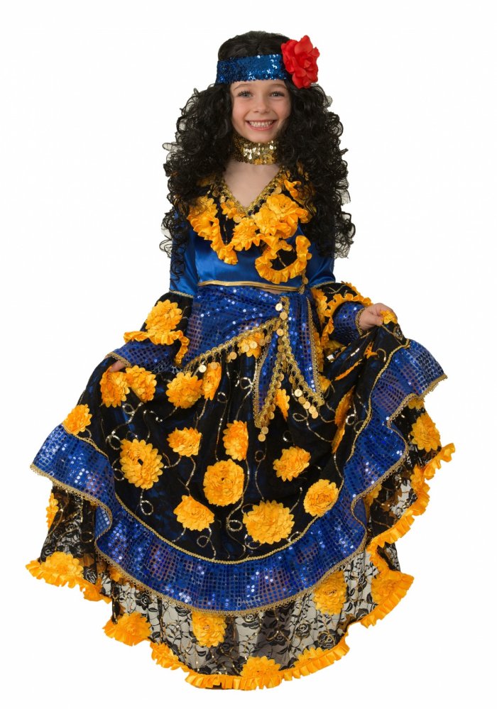 Цыганский костюм женский