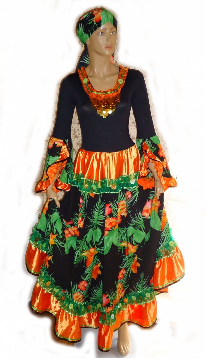 Цыгане одежда женщин