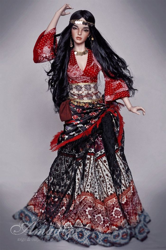 Цыганский костюм женский