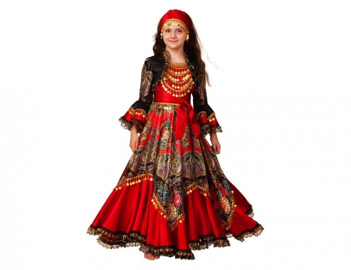 Национальный костюм цыганки