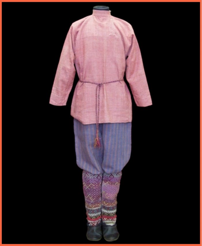 Коми-зыряне национальный костюм