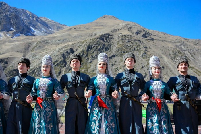 Национальные костюмы Кабардино балкарцев