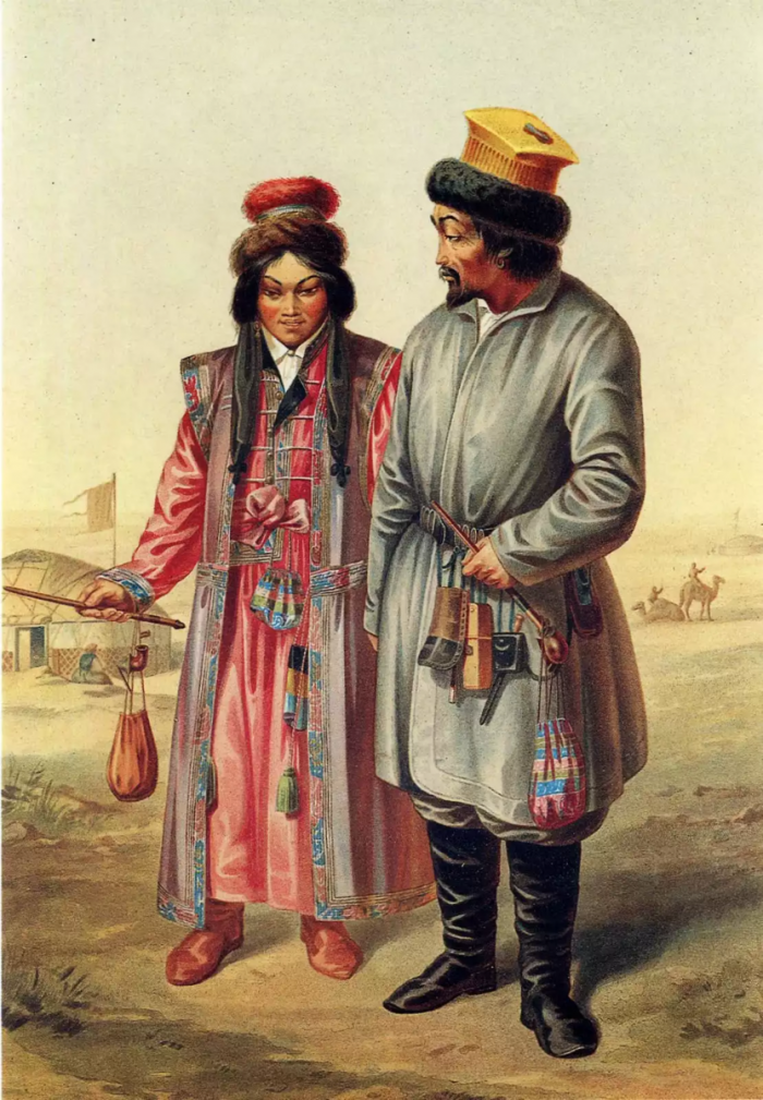 Калмыки 17 века