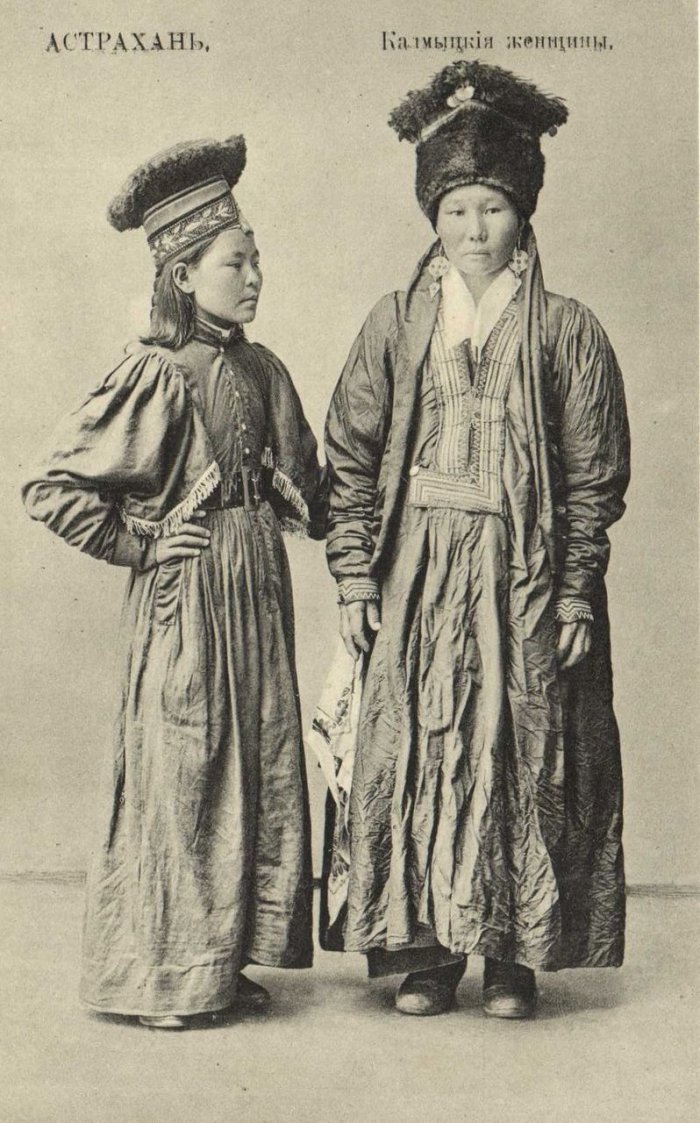 Калмыки Астрахани костюм