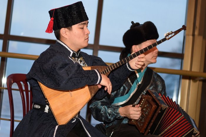 Калмыцкий танец домбра