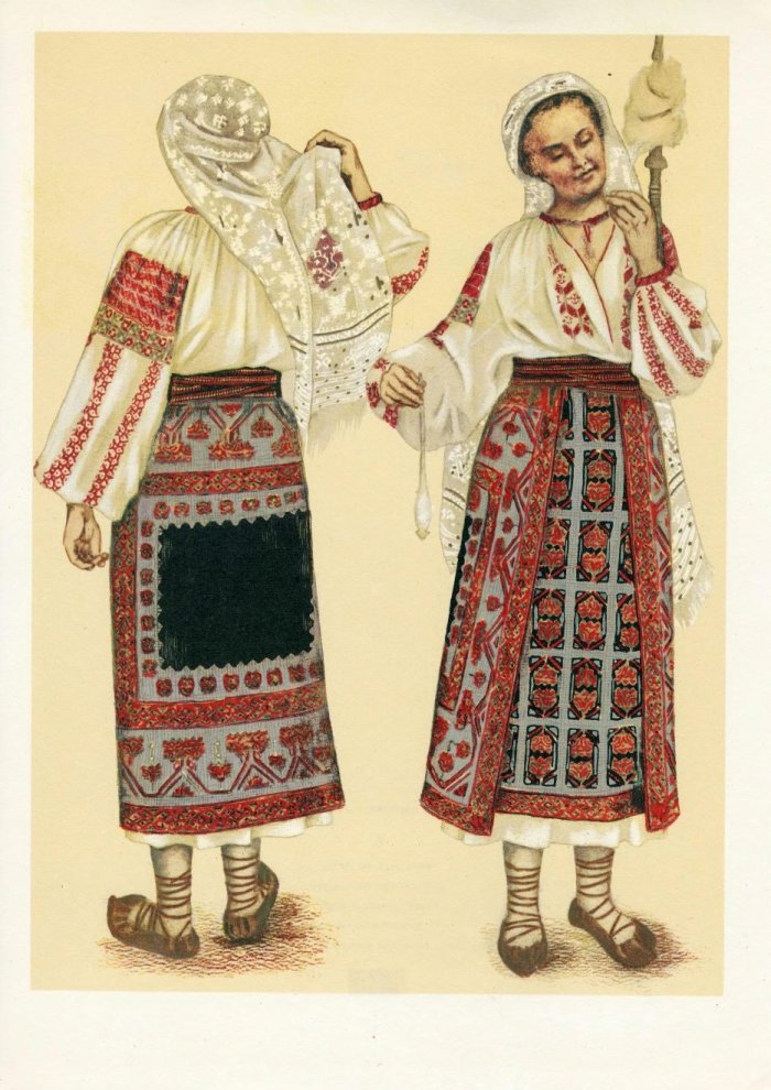 Национальный костюм Молдован