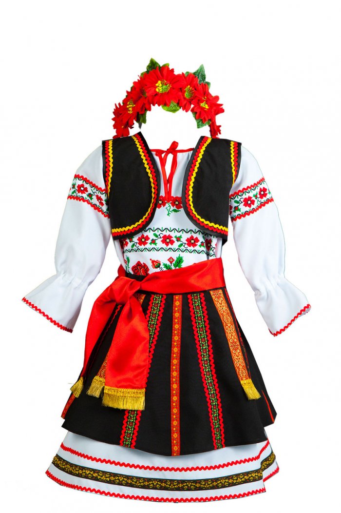Молдавский костюм женский