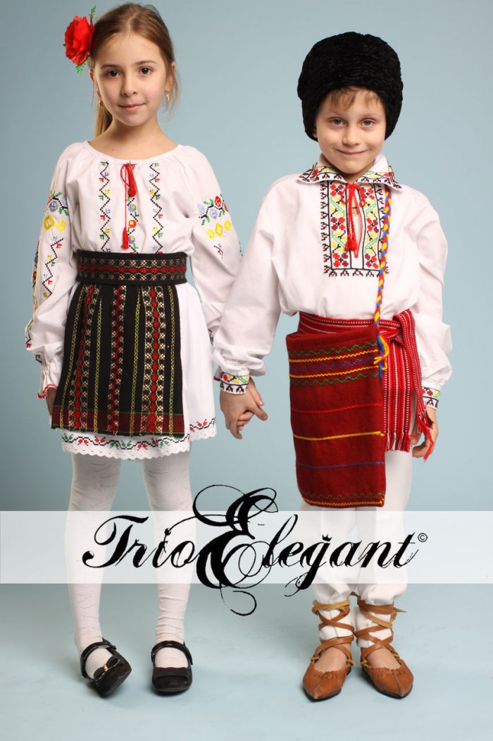 Национальный костюм Молдавии мужской