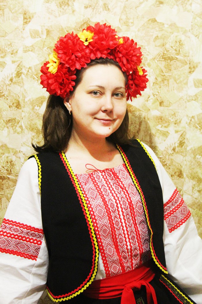 Молдавская Национальная одежда блуза