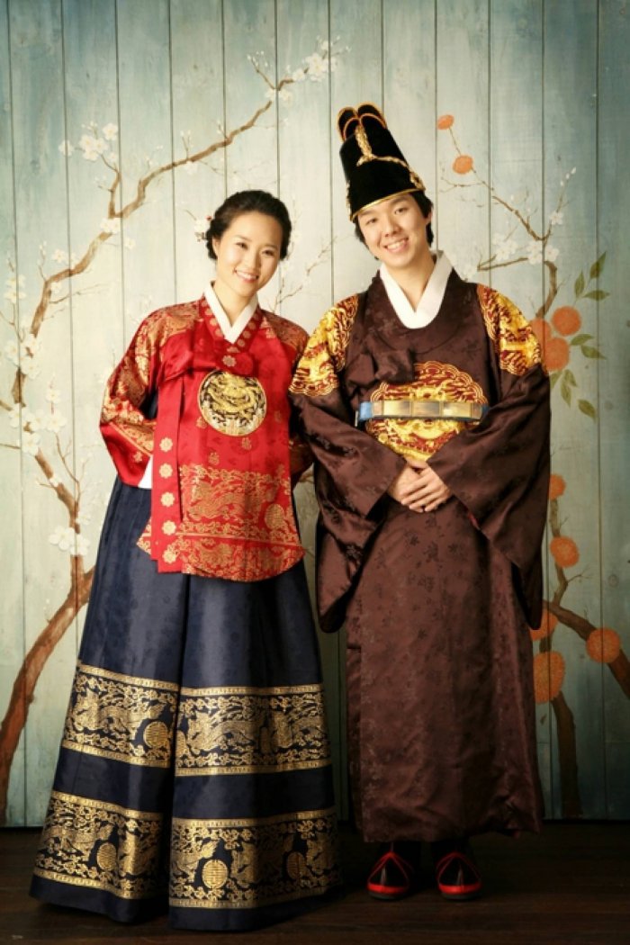 Корейский традиционный костюм ханбок