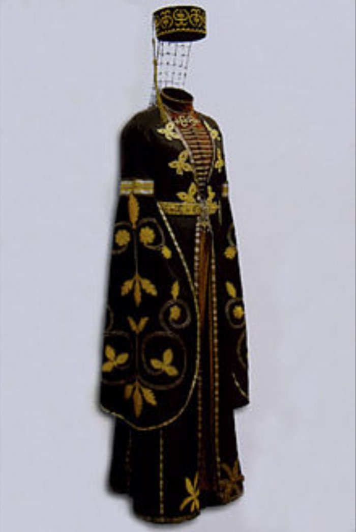 Адыгейский народный костюм женский