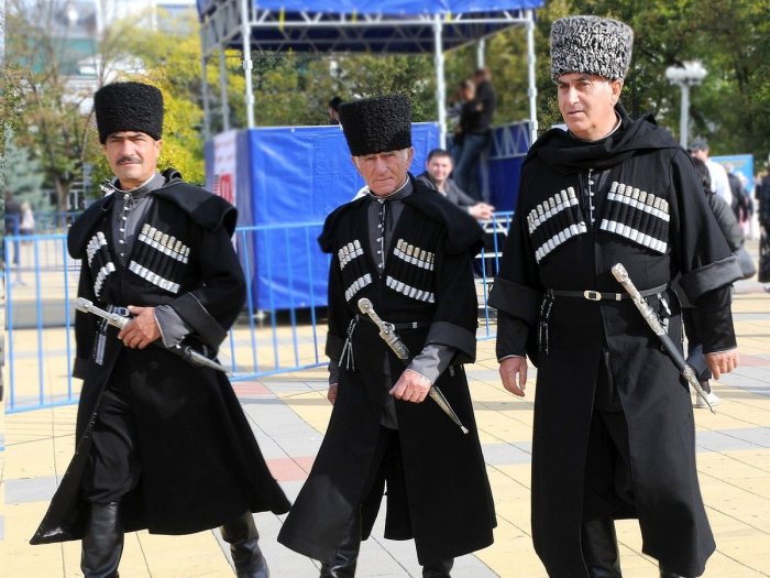 Мужская одежда кабардинцев 19 век