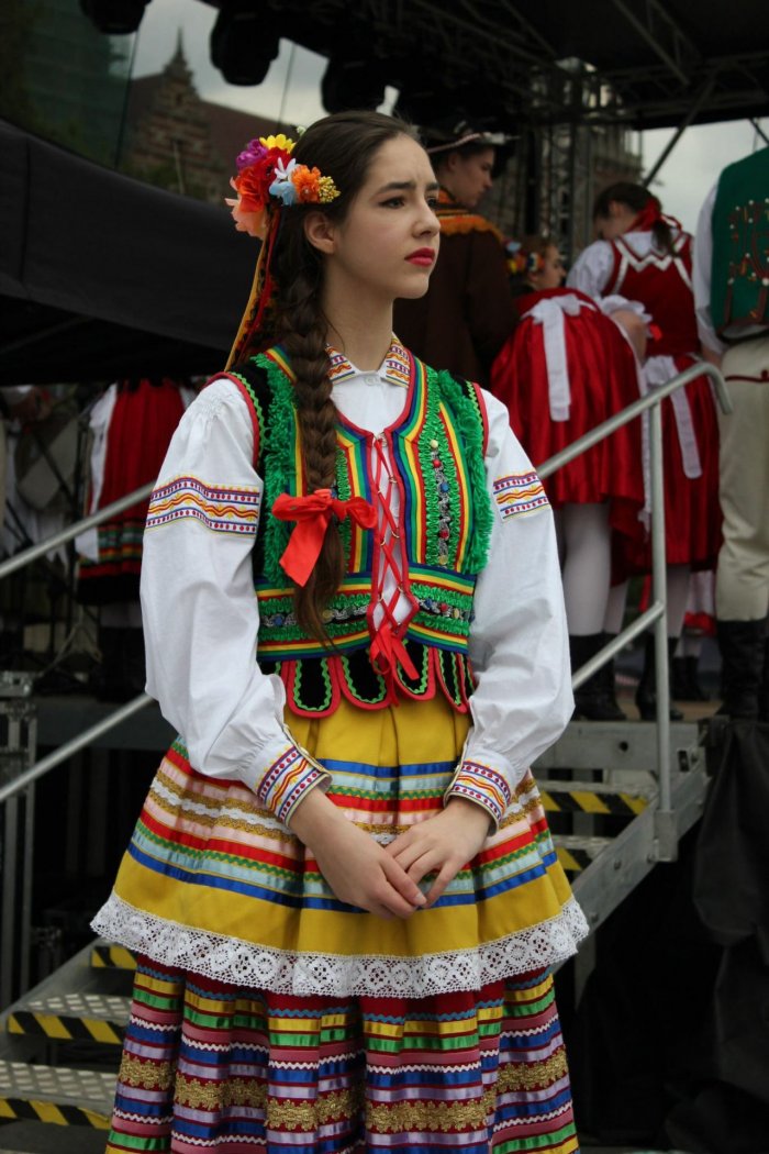 Народный костюм Поляков