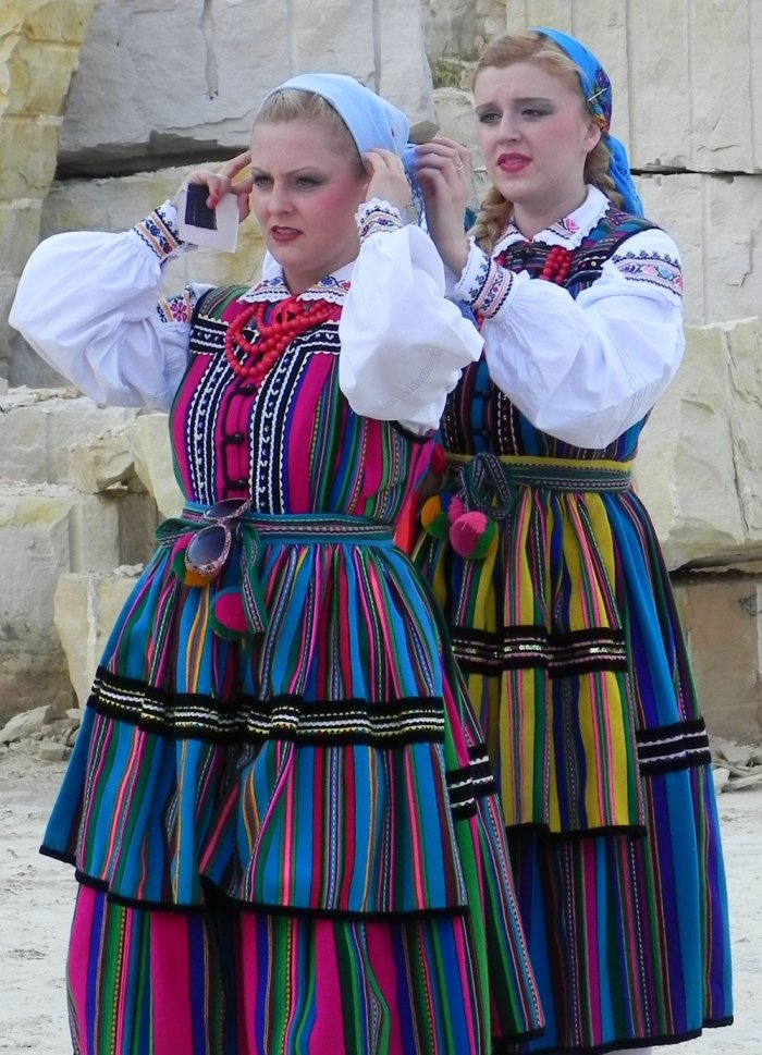 Национальный костюм Польши женский