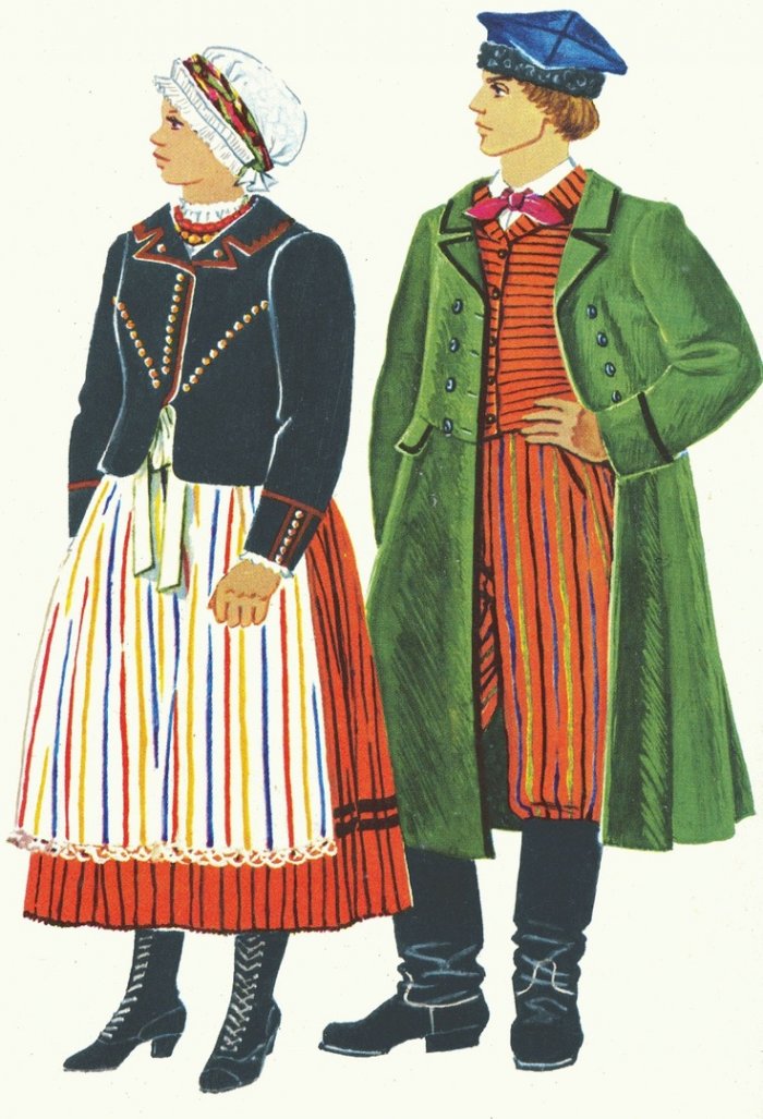 Национальный костюм Поляков