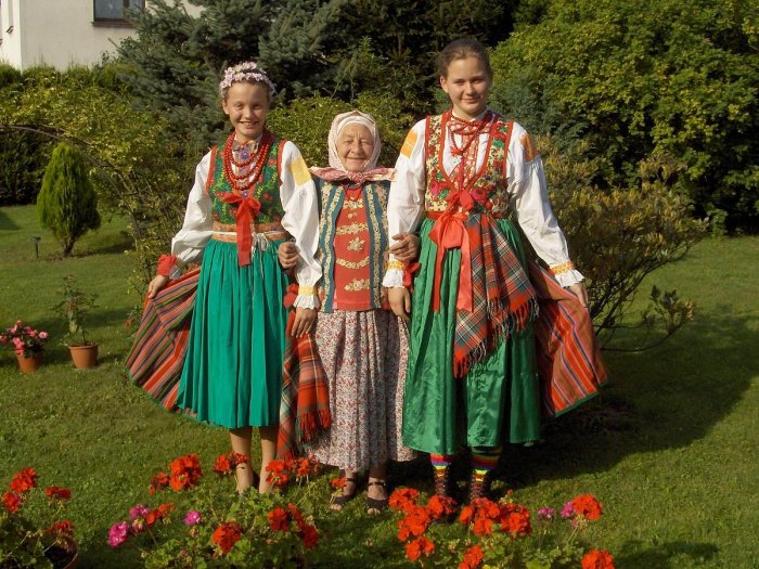 Национальный костюм Польши