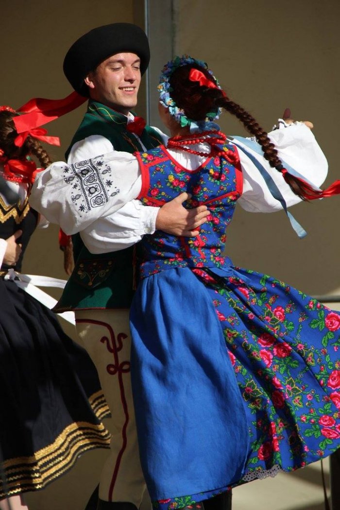 Национальные костюмы в Польше 19 век