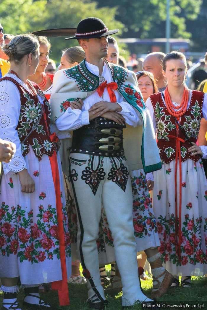 Польские крестьяне Национальная одежда