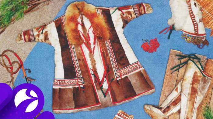 Орнамент ненцев Малица