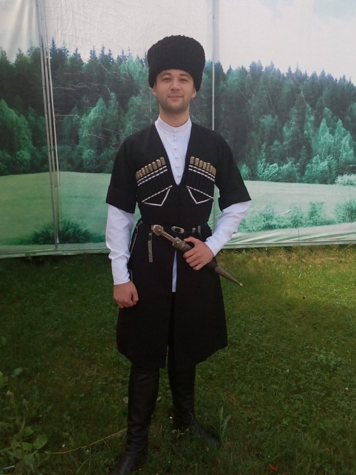 Мужской национальный костюм Черкесов