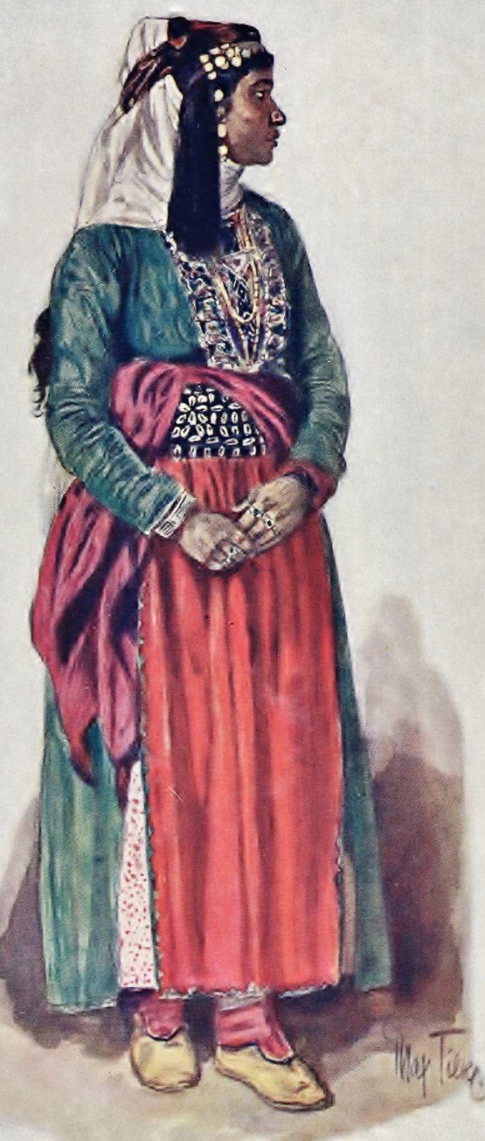 Народ Езиды костюм