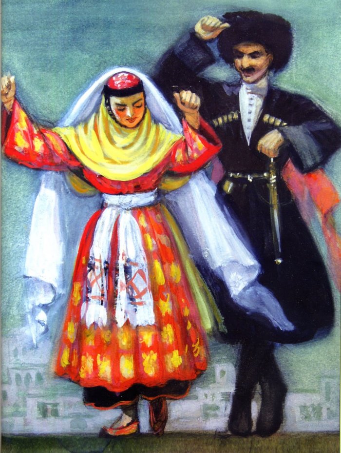 Дагестанский народный костюм