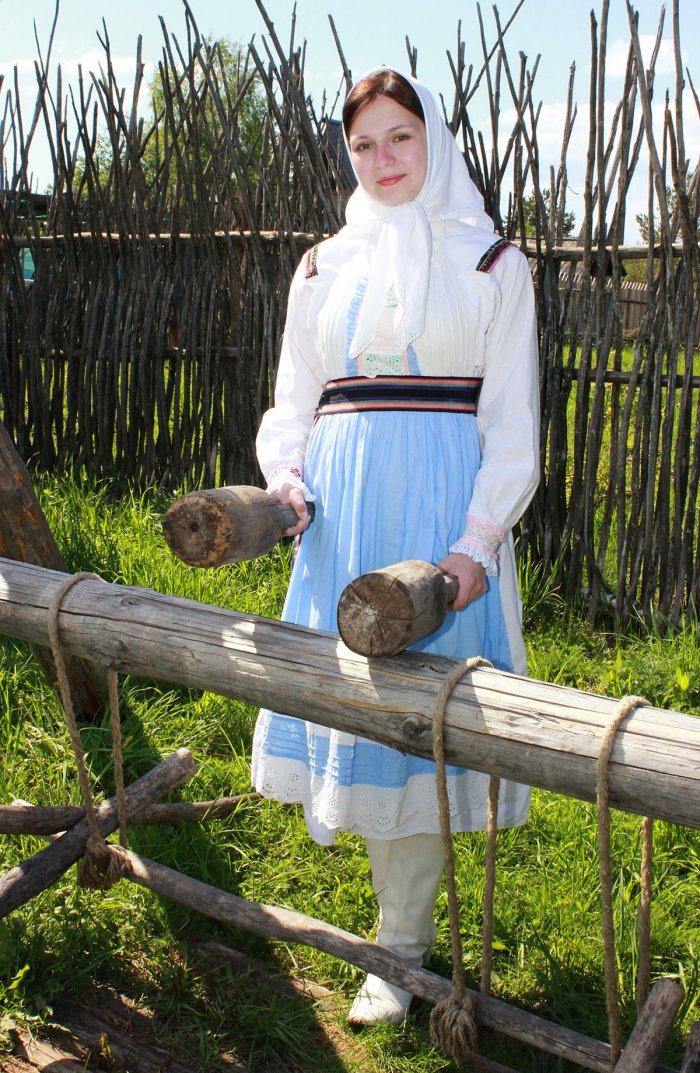 Марийский наряд луговых Мари