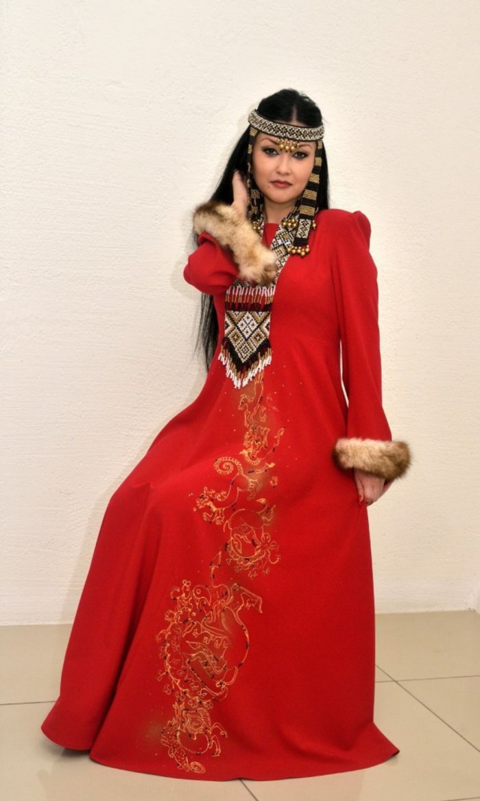 Народный костюм шорцев