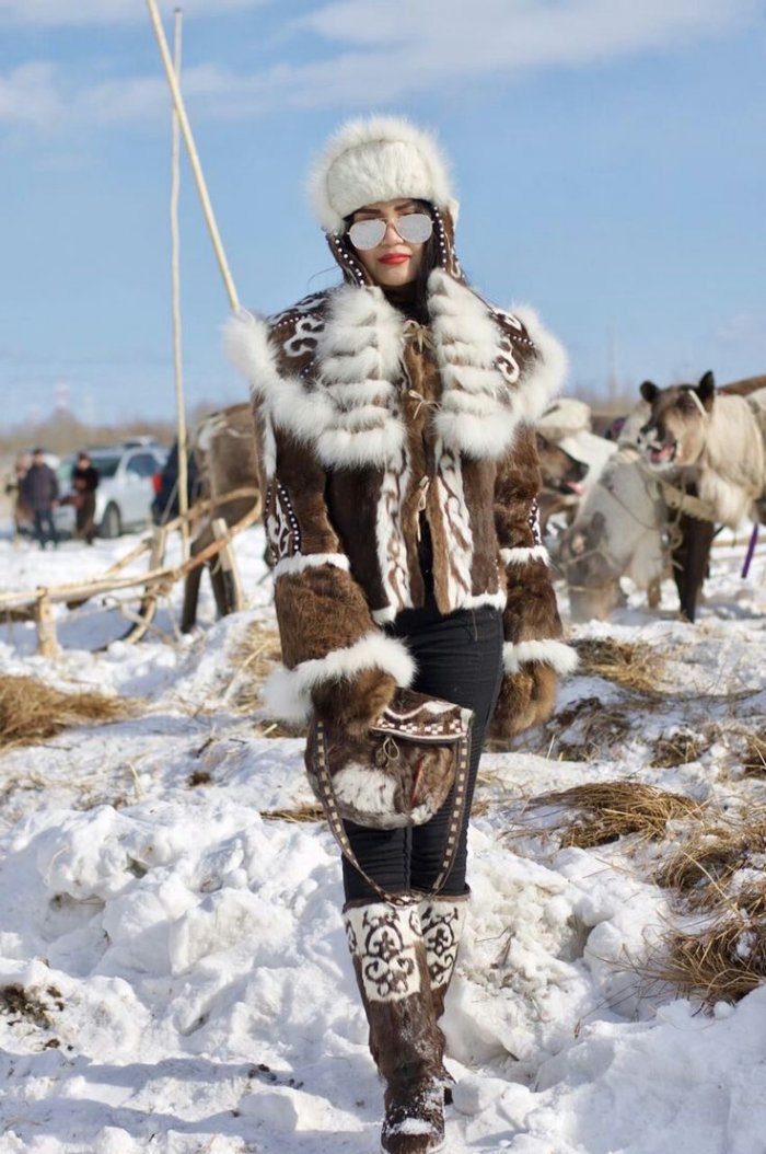 Зимняя одежда чукчей