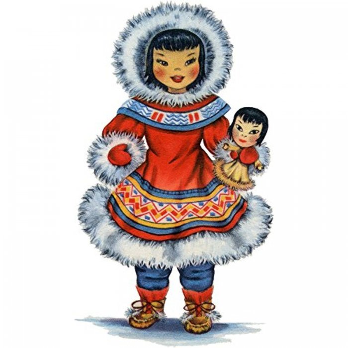 Национальная одежда эскимосов