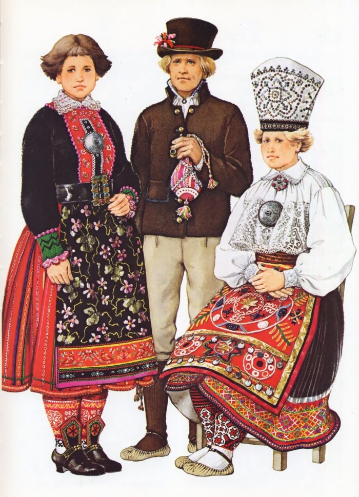 Эстонцы народный костюм